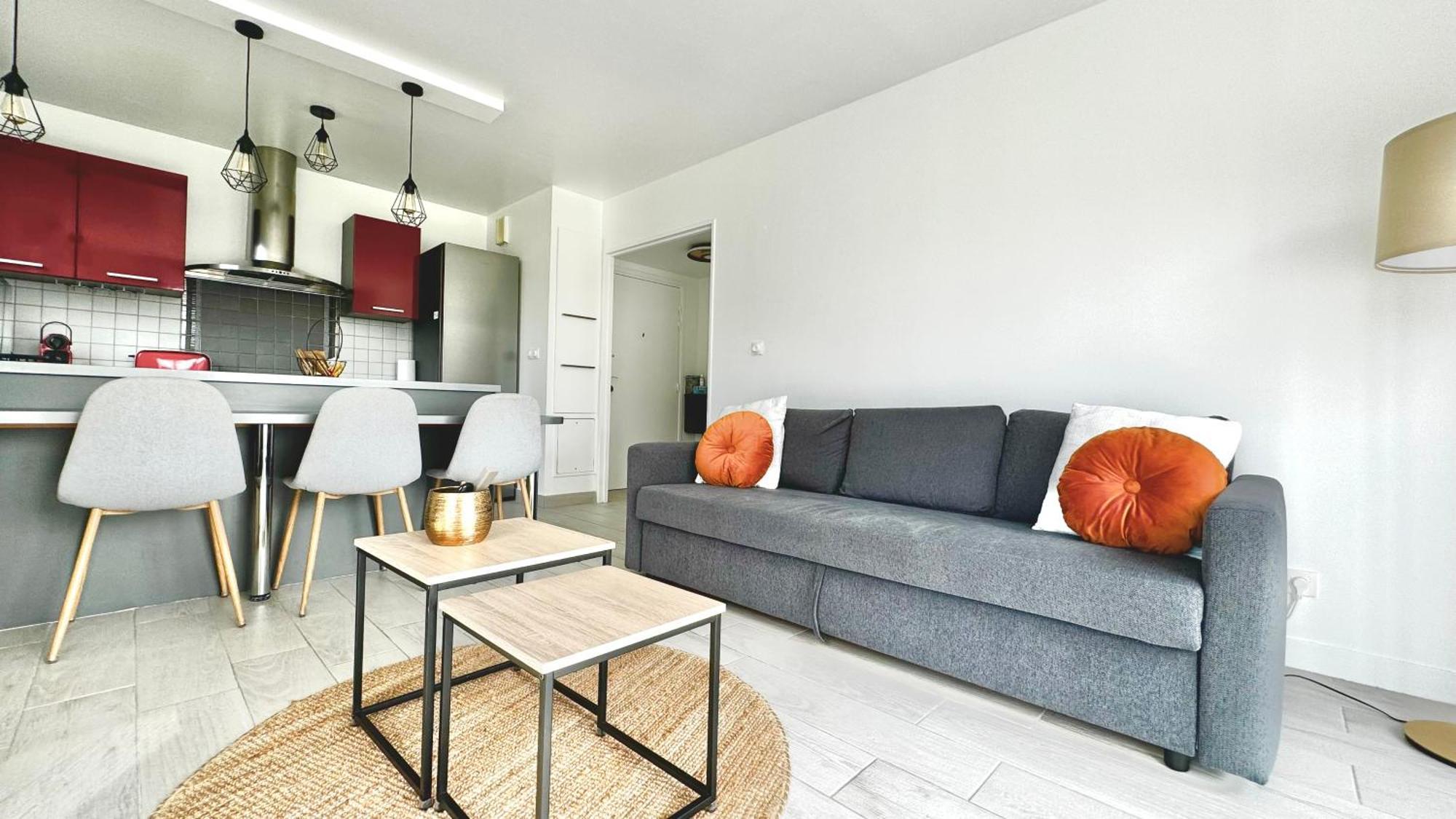 Appartement Central 6 Personnes A 10 Minutes De Disneyland Монтеврен Екстер'єр фото